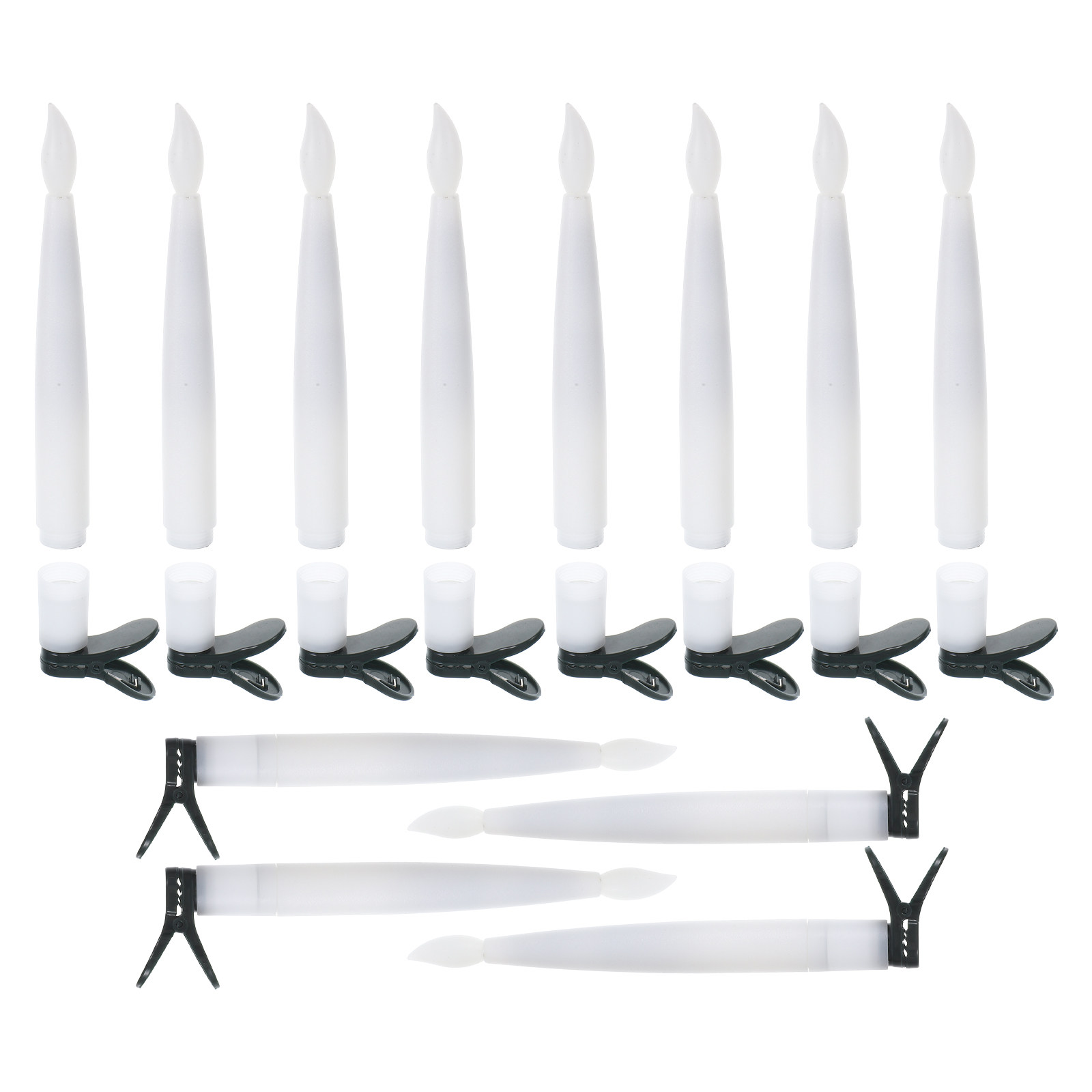 Holiday Candle Set - 12 комплектов светодиодных украшений для рождественской