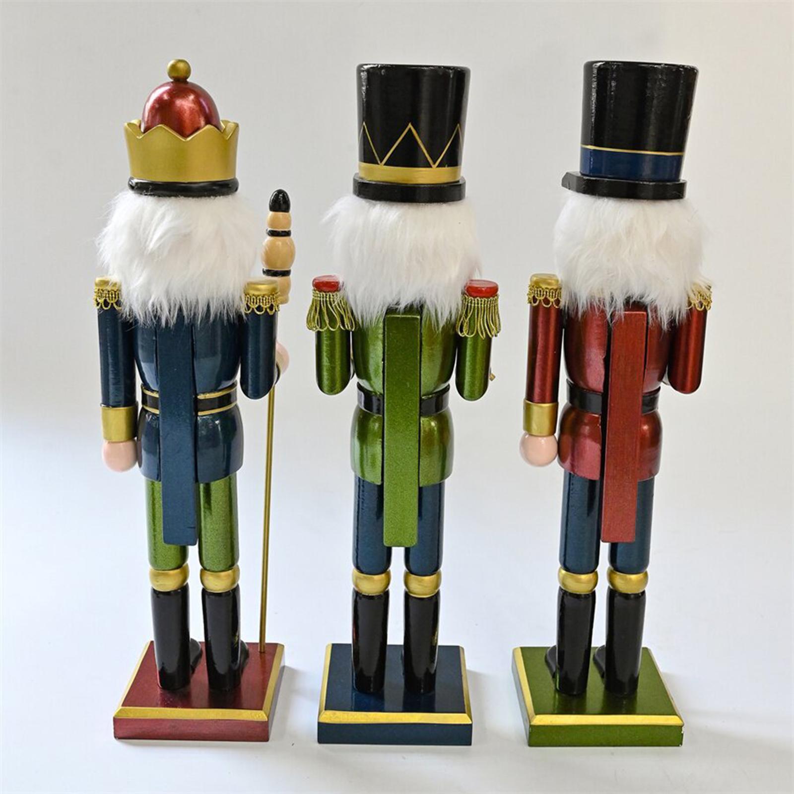 Nutcracker Figurine - Декоративная фигурка лошадки-орехок из дерева для