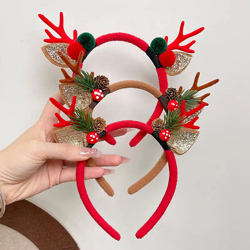 Рождественский ободок для воло – обзор и цена Reindeer Antlers Headband
