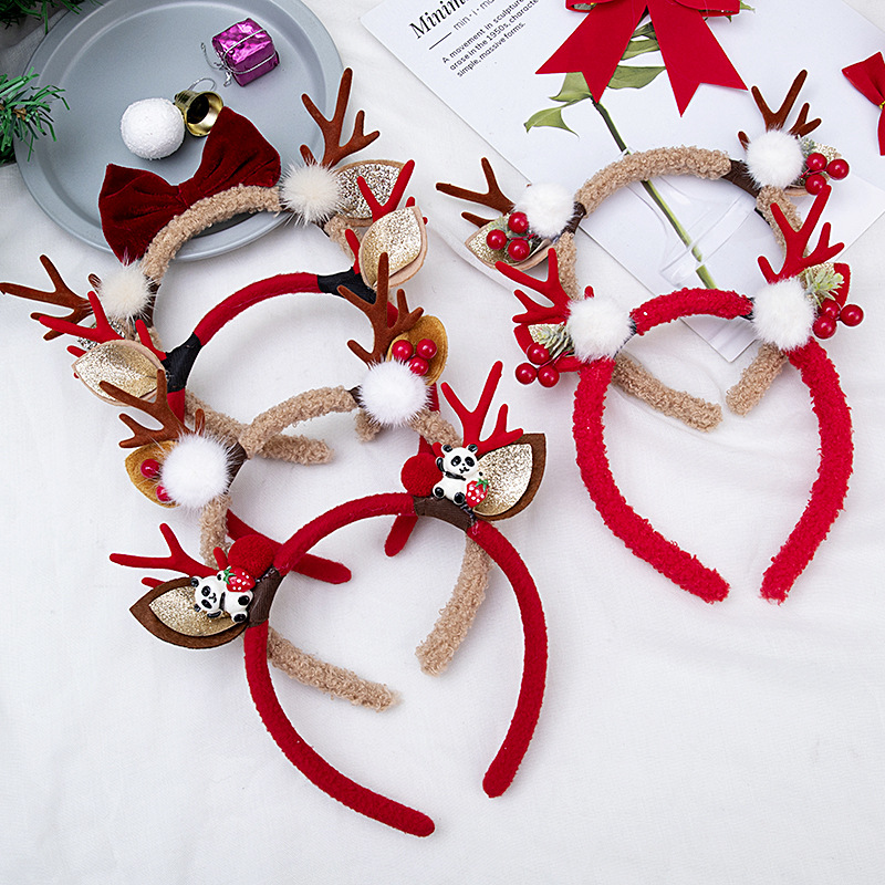 Рождественский ободок для воло – обзор и цена Reindeer Antlers Headband