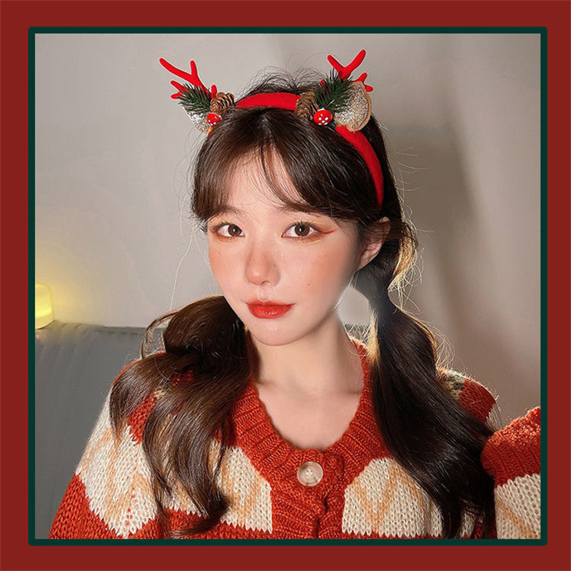 Рождественский ободок для воло – обзор и цена Reindeer Antlers Headband