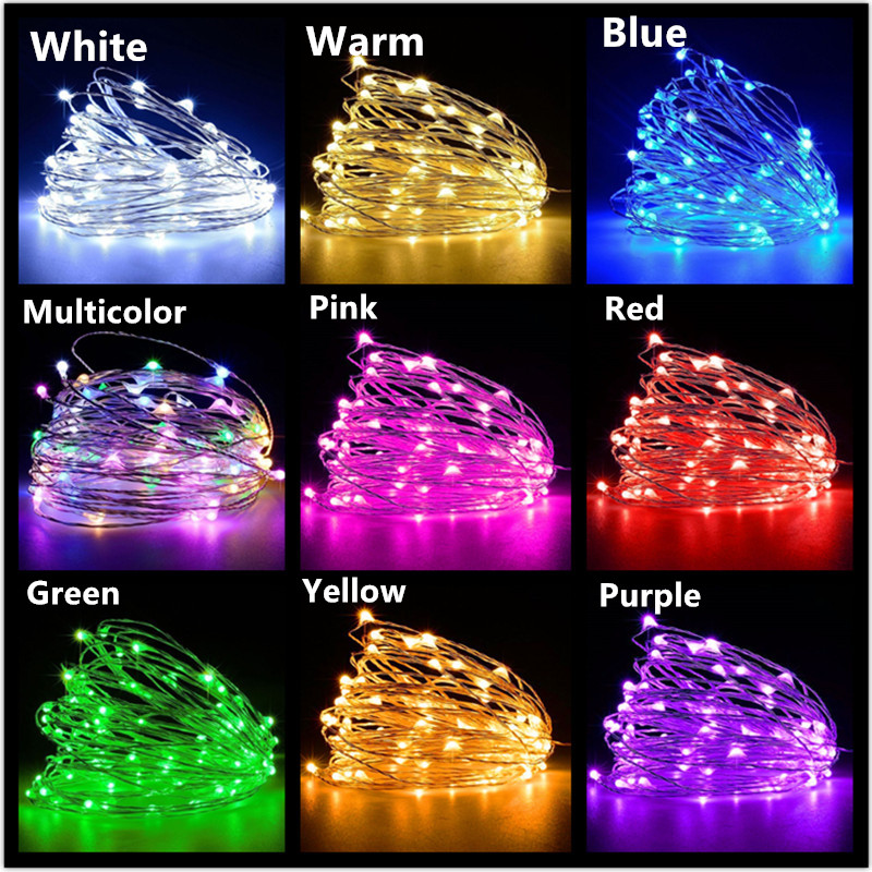 Светодиодная гирлянда-мишура и – обзор и цена Led Fairy String Lights