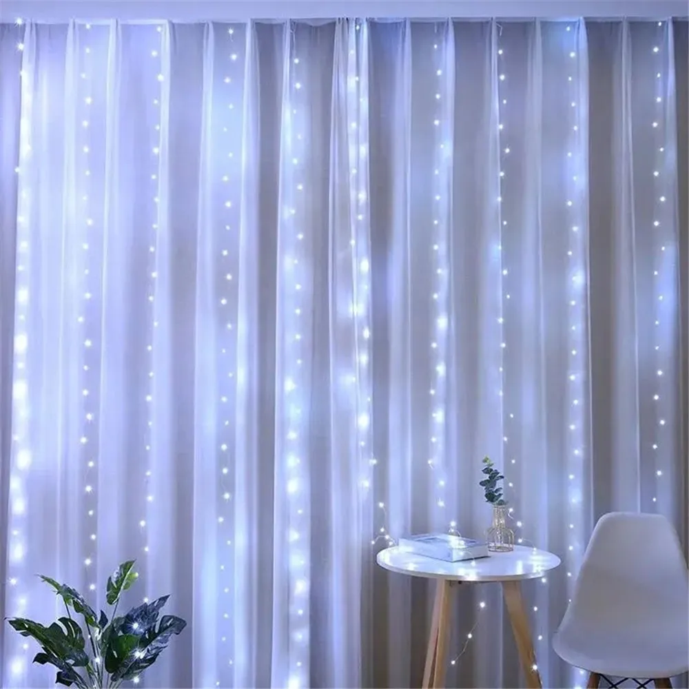 Светодиодная гирлянда-штора «Ф – обзор и цена Led Fairy String Lights