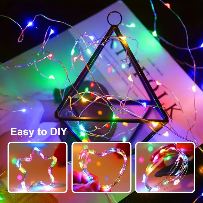 10-метровая водонепроницаемая  – обзор и цена Led Fairy String Lights