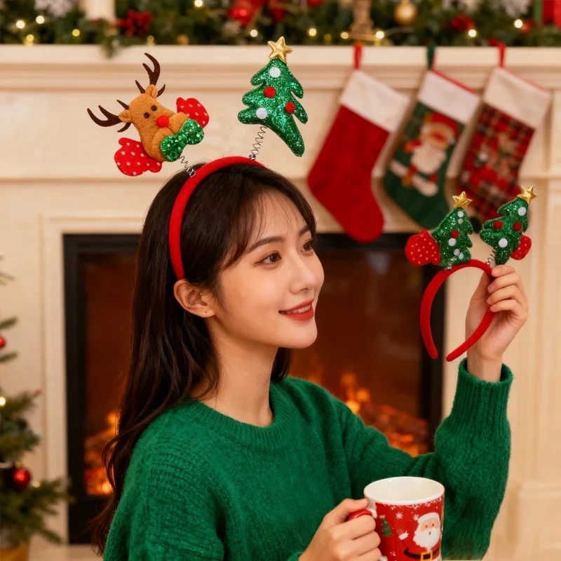 1–5 шт. Рождественский ободок  – обзор и цена Reindeer Antlers Headband